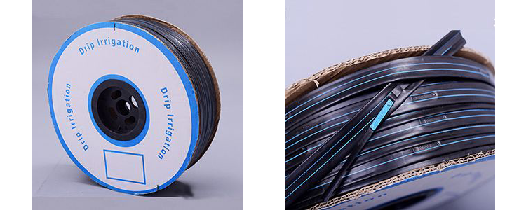 Black Flat Emitter Drip Tape